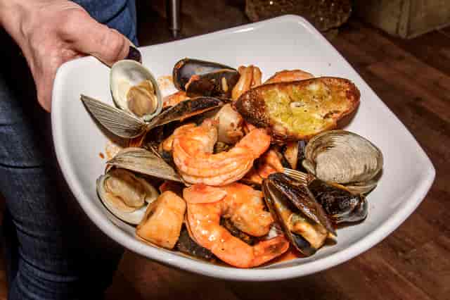 Cioppino - mussels, shrimp, clams, calamari, baccala
