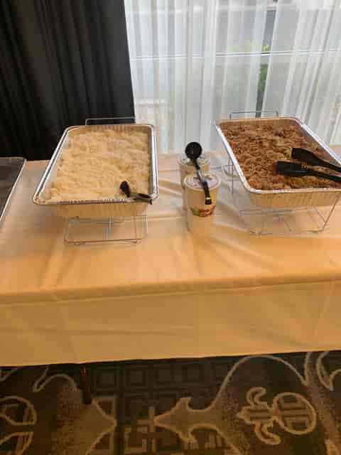catering table