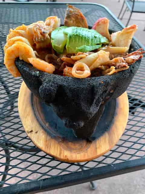Seafood Molcajete