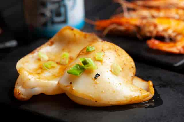 garlic squid