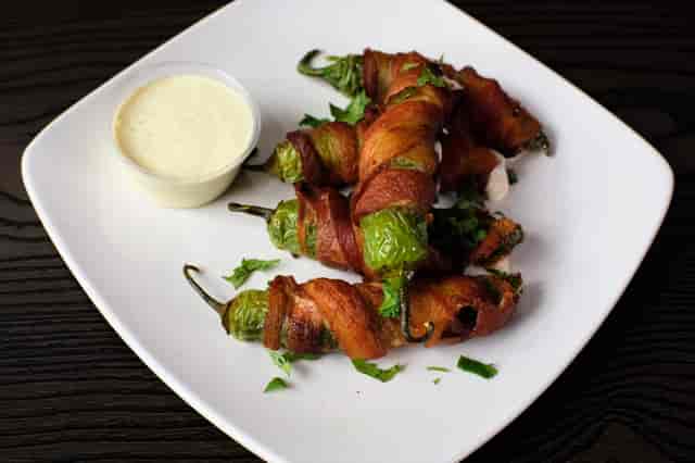 bacon peppers