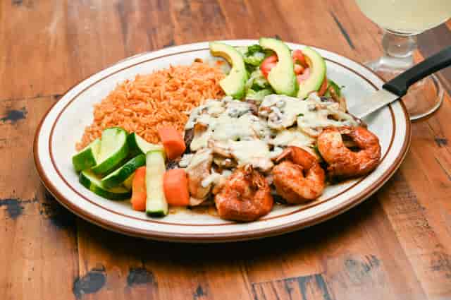 Steak con hongos