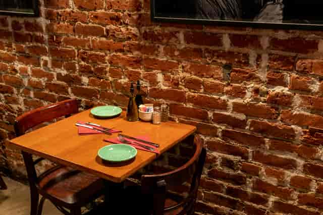 inside table