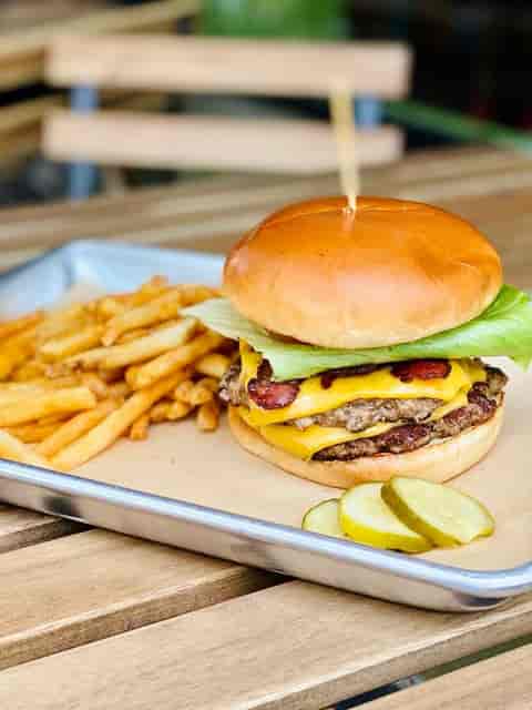 Mason Jar Burger
