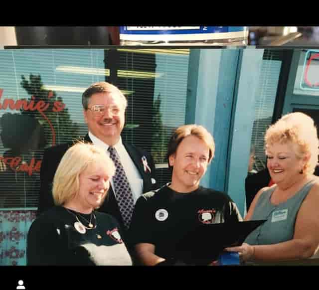 Winning the Business award 2001