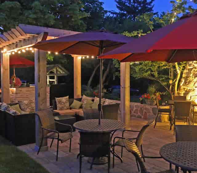 outdoor seating