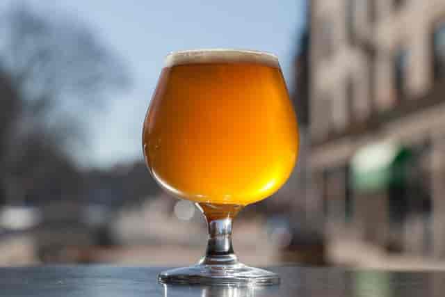 Beer in Window