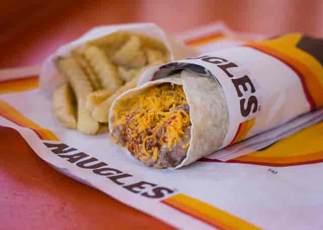 bean and cheese burrito
