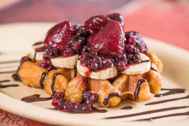 fruit full waffle