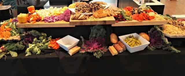 buffet spread