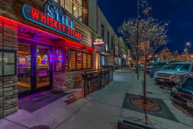 Exterior front of The Still Whiskey Steaks