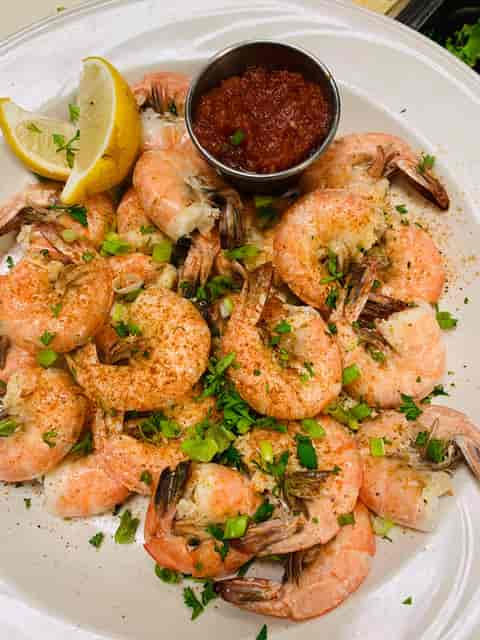 Steamed Shrimp