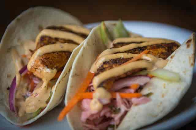 Salmon Tacos