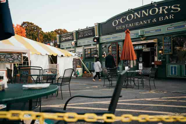 Jamie tent & front entrance