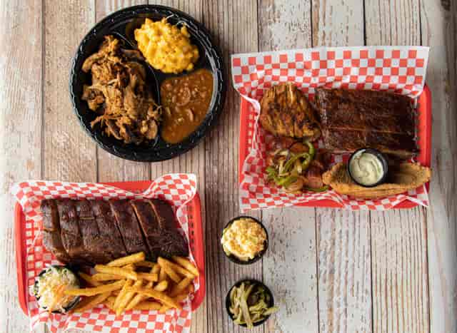 food on table