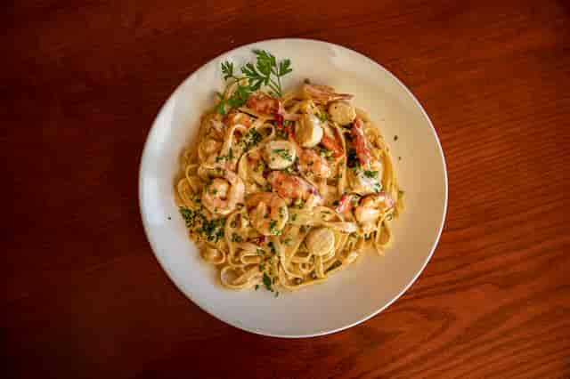 seafood fettucine