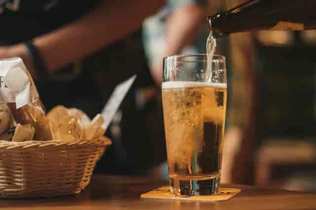 chips and beer