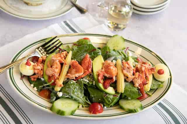 Lobster Cobb salad