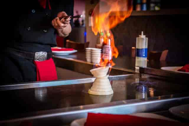 Chef with Grill