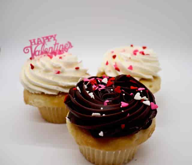 Valentine's Day cupcakes