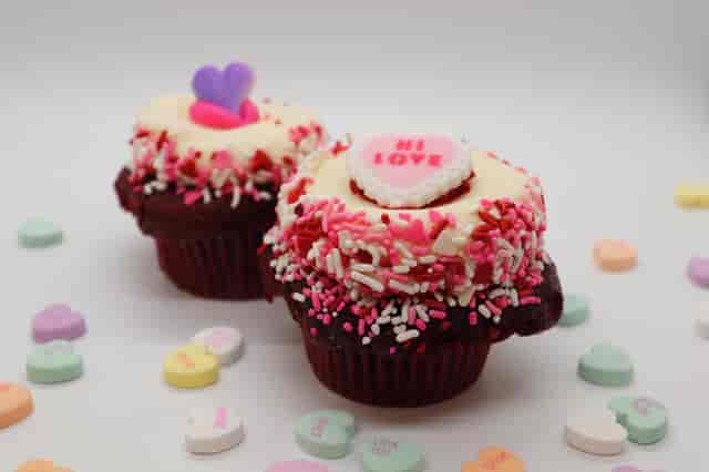 Valentine's Day cupcakes