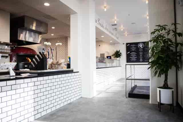 Interior entry of Pizza Sociale