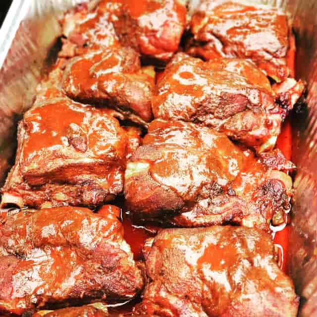 chicken on the smoker