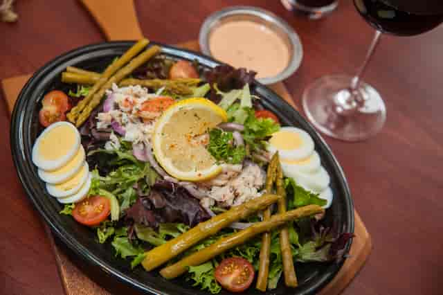 crab covie salad