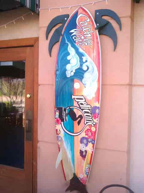 Surf board decor