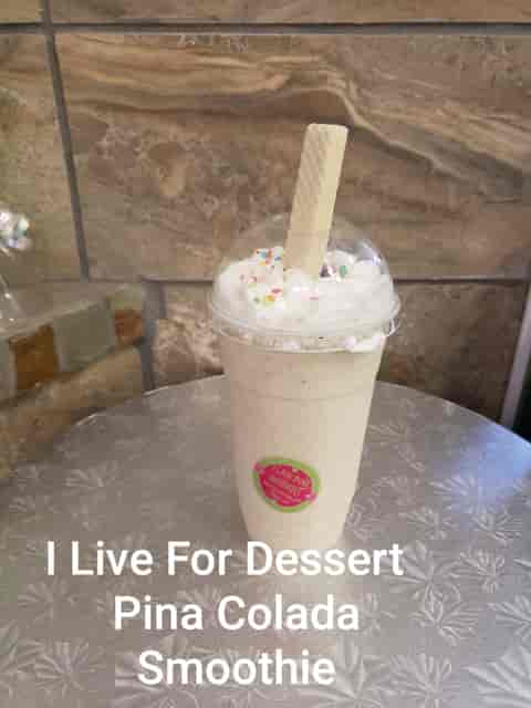 Pina Colada Fruit Smoothie Mocktail