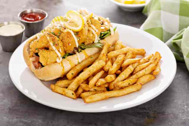 shrimp po boy