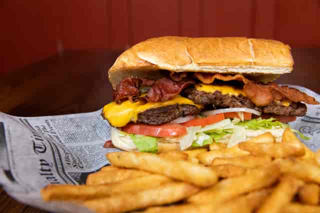 bacon cheeseburger sub