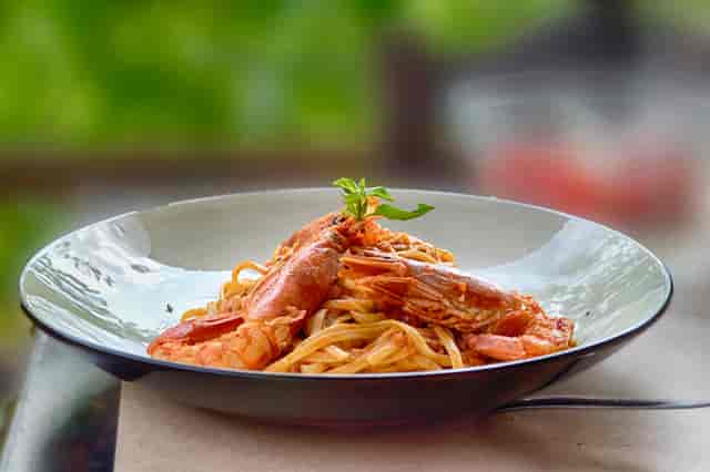 shrimp pasta