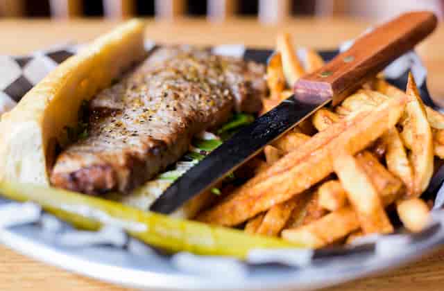 steak sandwich
