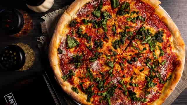 upside down pizza