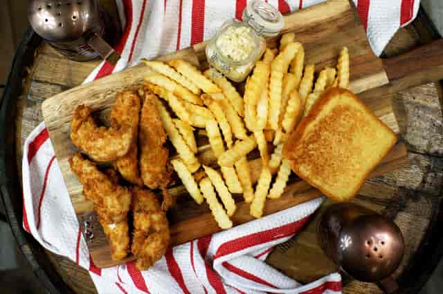 Chicken tenders dinner