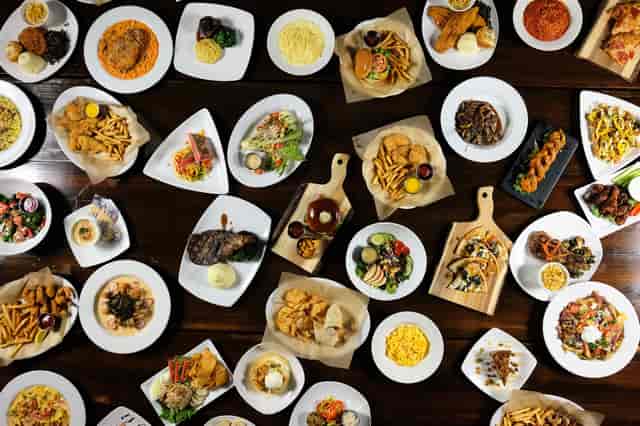 collection of dishes