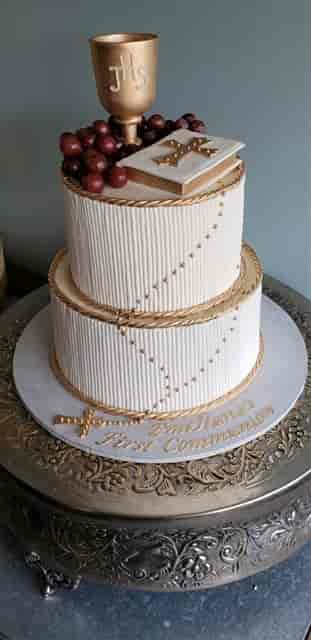 baptism cake