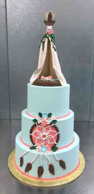 teepee cake