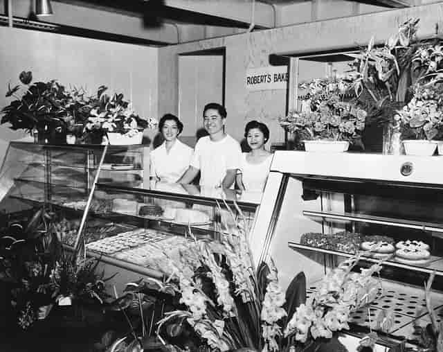 about us old black and white photo