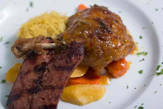 Duck Confit and Wild Boar