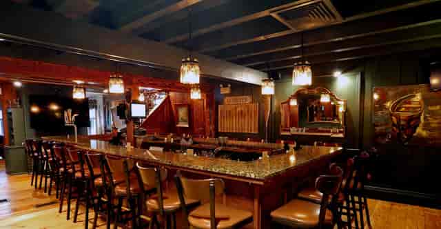 bar area