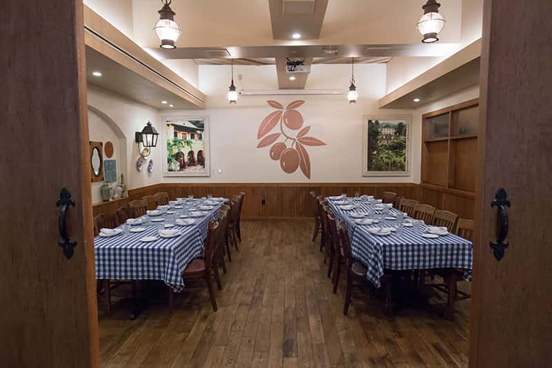 Opa dining room