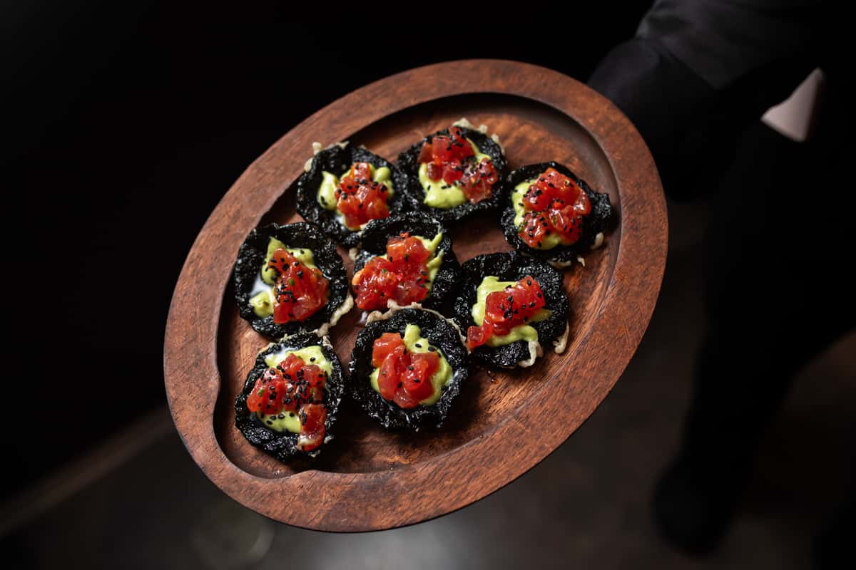 Passed Bites | Nori Tostadas