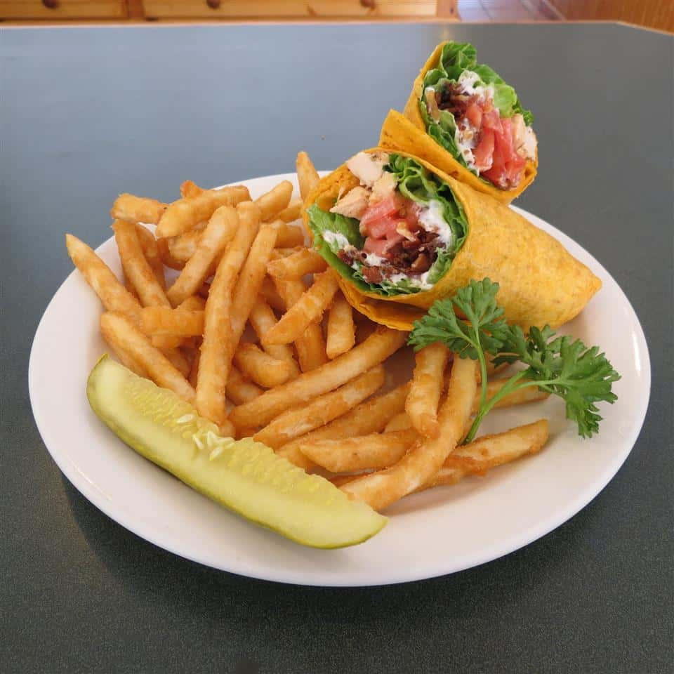 Fried Chicken Club Wrap - Lunch Menu - Grand Day Cafe - Restaurant in  Columbus, OH