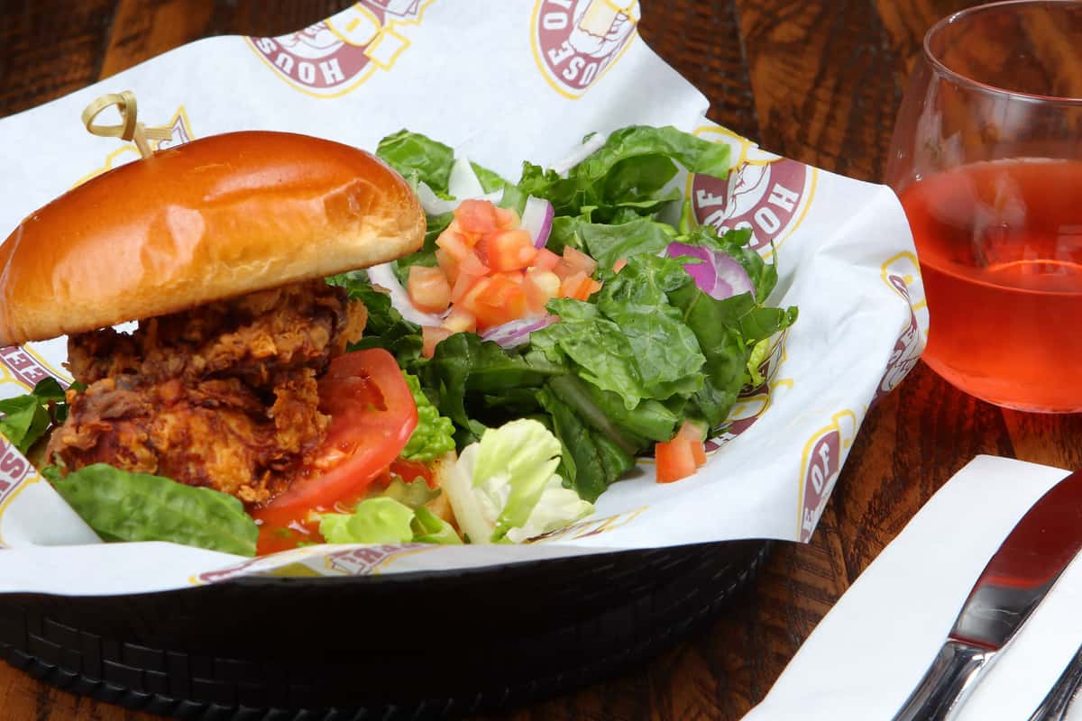 Fried Chicken Sammy Menu House of 1000 Beers Bar & Grill in PA