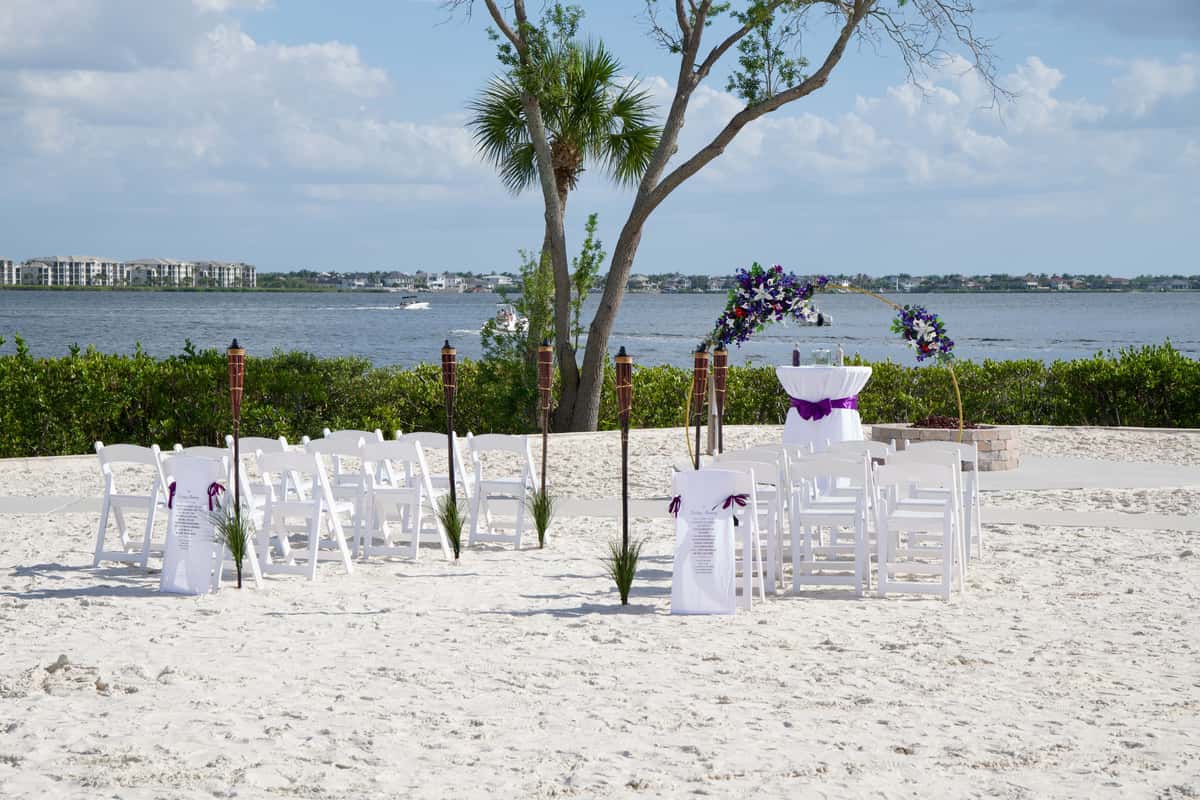 Beach ceremony