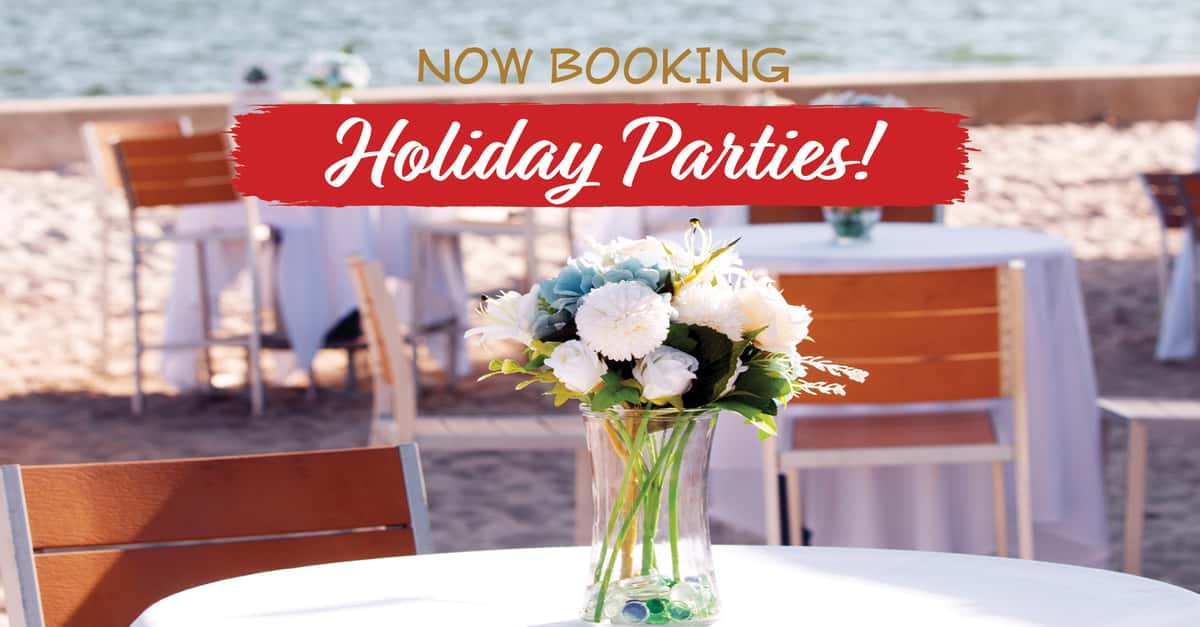 holiday parties with booking perks