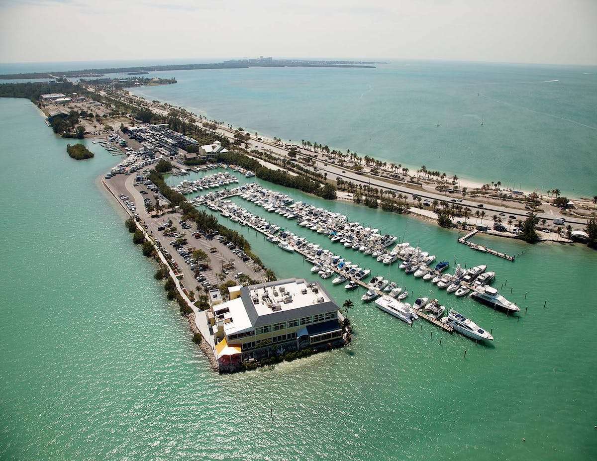 aerial view of Miami location