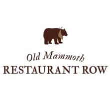 Old Mammoth Restaurant Row